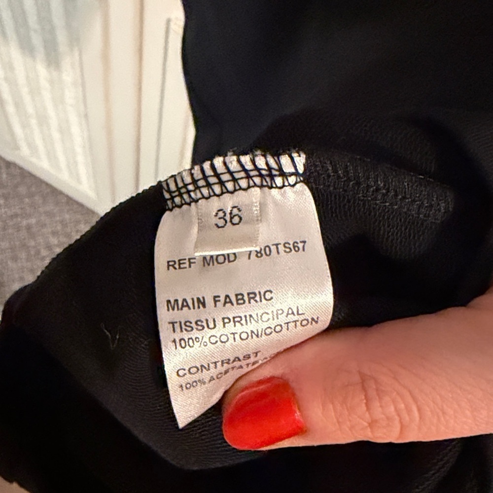 Carven embroidered floral dress size small - Picture 4 of 5